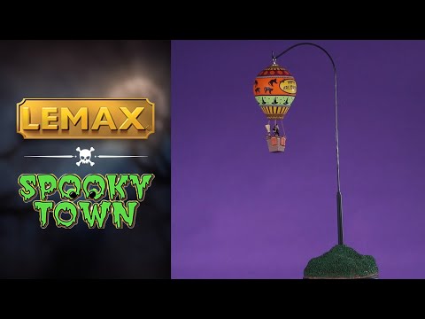 LEMAX Esmeralda's Balloon Rides, Battery Operated (4.5V) #04705